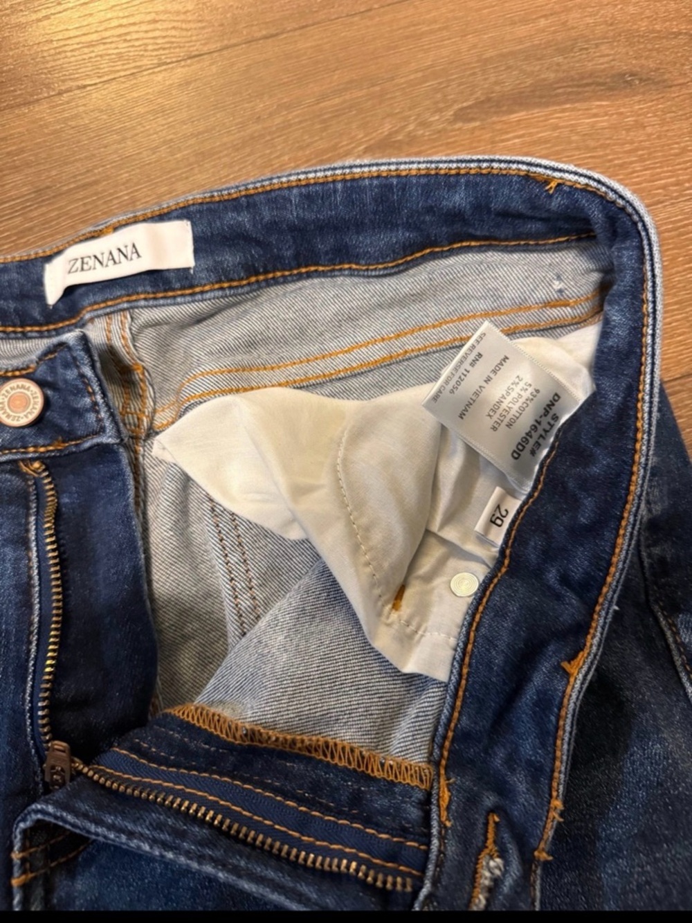 Zenana Dark Blue Denim Jeans